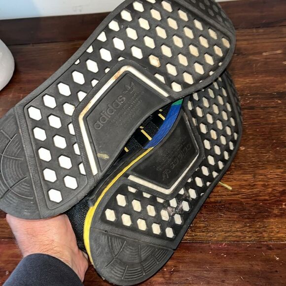 Adidas NMD R1 V2 Rio De Janeiro Brazil Black FY1255 Men's US 11 Running Shoes - Picture 7 of 8